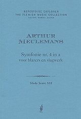 Arthur Meulemans Notenblätter Sinfonie a-Moll Nr.4 für Bläser