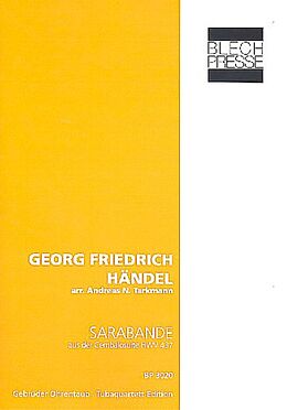 Georg Friedrich Händel Notenblätter Sarabande HWV437 für 2 Euphonien