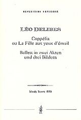 Leo Delibes Notenblätter Coppélia - Ballett für Orchester