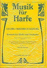 Georg Friedrich Händel Notenblätter Konzert B-Dur op.4,6 für Harfe und Orchester