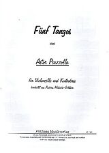 Astor Piazzolla Notenblätter 5 Tangos