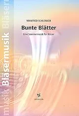 Manfred Schlenker Notenblätter Bunte Blätter für Jungbläser, Blechbläser