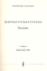 Giovanni Salviucci Notenblätter Serenata für 9 Instrumente