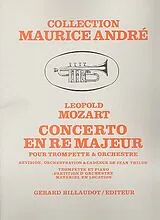 Leopold Mozart Notenblätter Concerto re majeur pour trompette