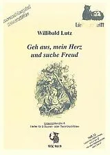  Notenblätter Geh aus mein Herz und suche Freud