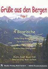 Josef Bauer-Zell Notenblätter Grüsse aus den Bergen Band 2