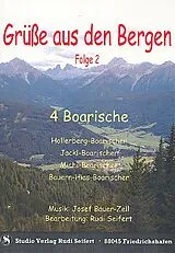 Josef Bauer-Zell Notenblätter Grüsse aus den Bergen Band 2