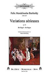 Felix Mendelssohn-Bartholdy Notenblätter Variations sérieuses op.54