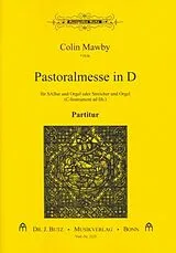 Colin Mawby Notenblätter Pastoralmesse D-Dur