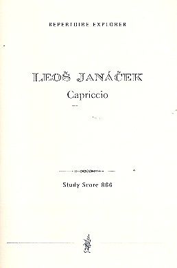 Leos Janácek Notenblätter Capriccio für Flöte, 2 Trompeten, Tuba