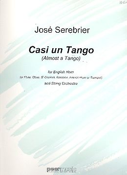 José Serebrier Notenblätter Casi un tango