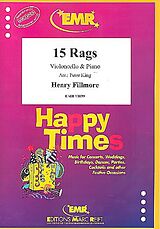 Henry Fillmore Notenblätter 15 Ragsfür Violoncello und Klavier