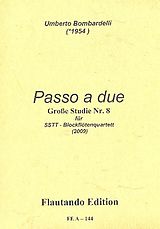 Umberto Bombardelli Notenblätter Passo a due für 4 Blockflöten (SSTT)