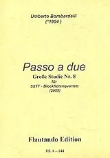 Umberto Bombardelli Notenblätter Passo a due für 4 Blockflöten (SSTT)