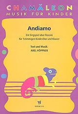 Axel Höppner Notenblätter Andiamo für Kinderchor und Klavier