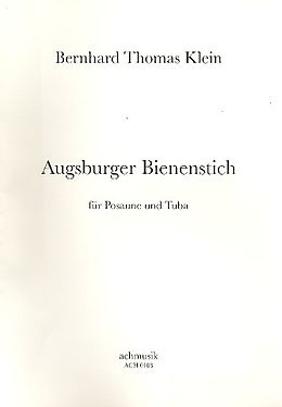 Berhard Thomas Klein Notenblätter Augsburger Bienenstich