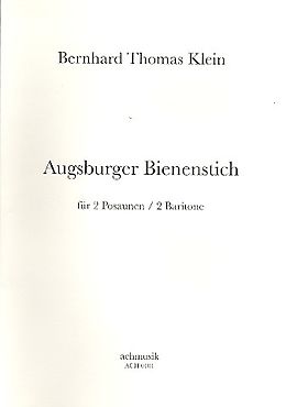 Berhard Thomas Klein Notenblätter Augsburger Bienenstich für