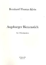 Berhard Thomas Klein Notenblätter Augsburger Bienenstich für