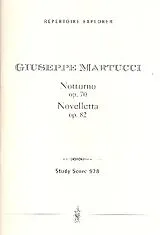Giuseppe Martucci Notenblätter 2 Stücke für Orchester