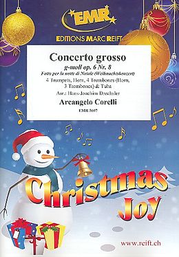 Arcangelo Corelli Notenblätter Concerto grosso g-Moll op.6,8 für 4 Trompeten