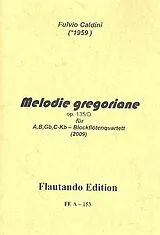 Fulvio Caldini Notenblätter Melodie gregorienne op.135d für
