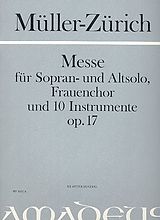 Paul Müller-Zürich Notenblätter Messe op.17