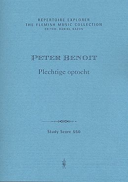 Peter Benoit Notenblätter Plechtige optocht für 10 Instrumente