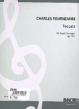 Charles Tournemire Notenblätter Toccata op.19,3 aus Suite de Morceaux