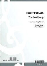 Henry Purcell Notenblätter The Cold Song