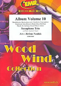  Notenblätter Album vol.10 for 3 saxophones and