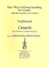 Joachim van den Hove Notenblätter Canariefor 3 violins (ensemble)