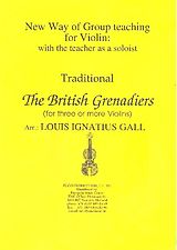  Notenblätter The British Grenadiersfor 3 violins (ensemble)