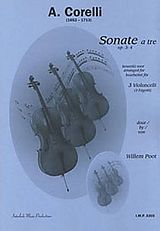 Arcangelo Corelli Notenblätter Sonata a tre op.3,4 für