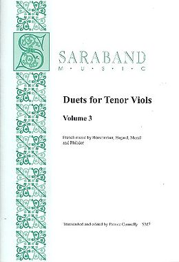  Notenblätter Duets for Tenor Viols vol.3