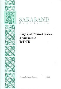 Michel Corrette Notenblätter Easy Viol Consort Series - 4-Part Music