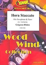 Gregorias Dinicu Notenblätter Hora staccato für Altsaxophon und Klavier