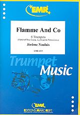 Jérôme Naulais Notenblätter Flamme and Co for 6 trumpets