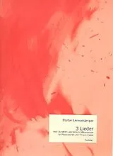 Stefan Lienenkämper Notenblätter 3 Lieder nach Sonetten von William Shakespeare