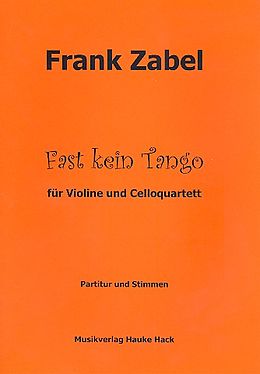 Frank Zabel Notenblätter Fast kein Tango