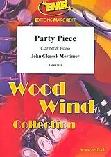 John Glenesk Mortimer Notenblätter Party Piece für Klarinette und Klavier