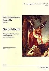 Felix Mendelssohn-Bartholdy Notenblätter Solo-Album