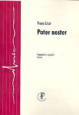 Franz Liszt Notenblätter Pater noster für Frauenchor a cappella