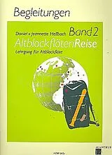 Daniel Hellbach Notenblätter Altblockflötenreise Band 2 Klavierbegleitung