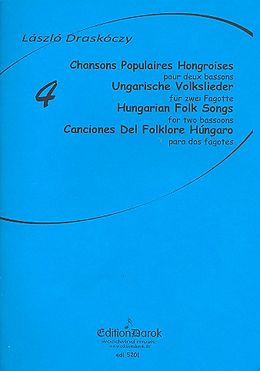  Notenblätter 4 Hungarian Folk Songs