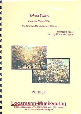  Notenblätter Sakura Sakura für Flöte, Mandoline