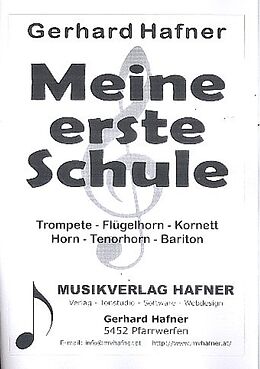 Gerhard Hafner Notenblätter Meine erste Schule für Trompete (Flügelhorn