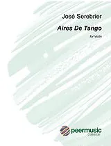 José Serebrier Notenblätter Aires de Tango