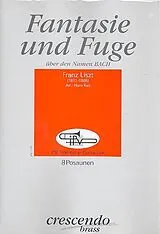 Franz Liszt Notenblätter Fantasie und Fuge über den Namen BACH