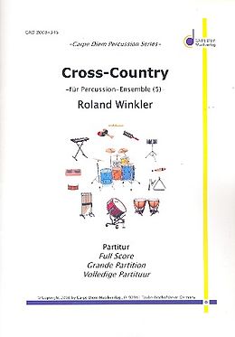 Roland Winkler Notenblätter Cross-Country für Cowbell