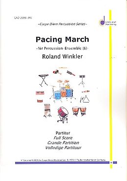 Roland Winkler Notenblätter Pacing March für 2 Snare Drums